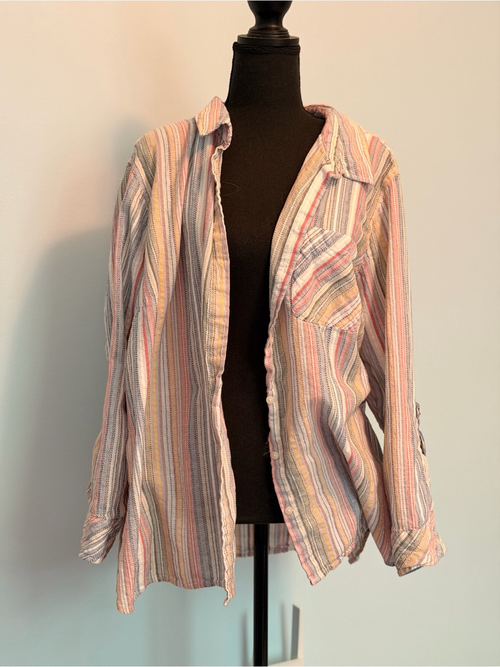 BOGO FREE Nautica Multicolor Striped Button-Down Shirt